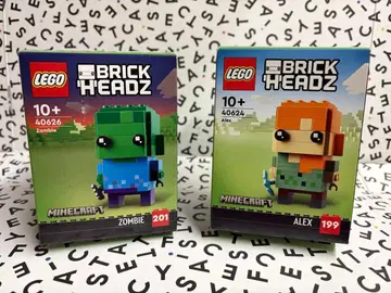 레고(LEGO) 브릭헤즈 알렉스 좀비 40624 40626
