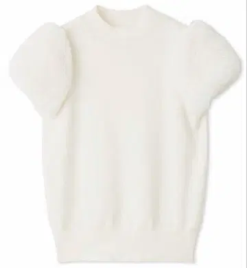 CELFORD 실크 블렌드 숏 퍼 슬리브 니트