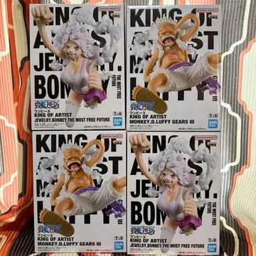 KING OF ARTIST 루피 보니 프라이즈 피규어 4점 세트