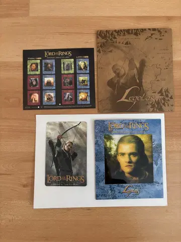 반지의 제왕 레골라스 캐릭터 카드 20년 이상 전