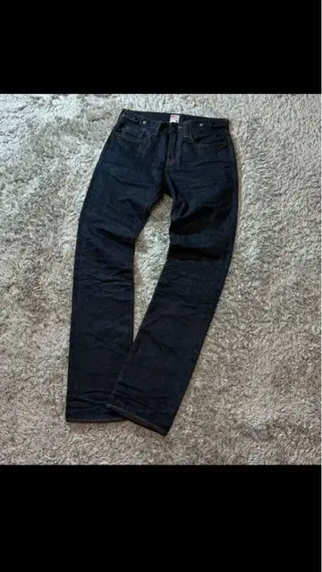 PRPS 보라색 제품 스트레이트 데님