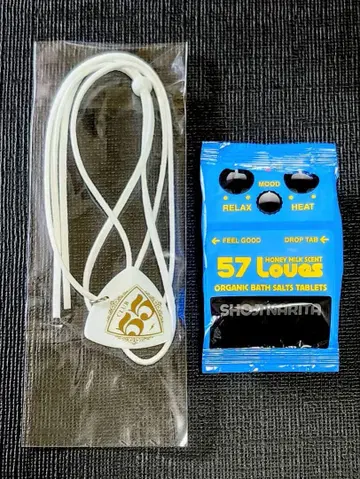 나리타 쇼지 CLUB55 한정판 피크 목걸이 배스 솔트