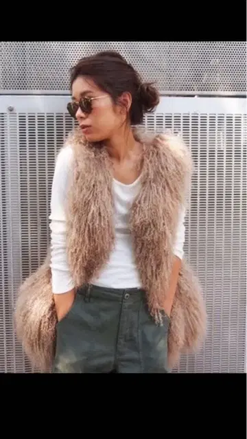 [ 새상품급 ] Ungrid 티베트 퍼 베스트