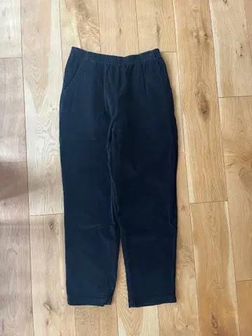 빈티지 블랙 코듀로이 팬츠