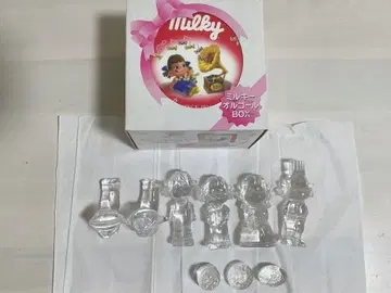 페코짱 밀키 50주년 오르골 박스 포함 + 유리 인형