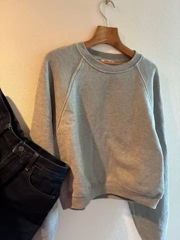 AURALEE 맨투맨 트레이닝복 오라리