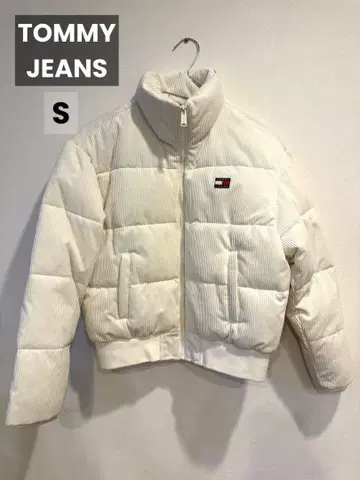 TOMMY JEANS 청키 코듀로이 퍼퍼 자켓 자켓 S