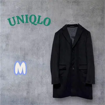 UNIQLO 유니클로 울 캐시미어 체스터 코트 M