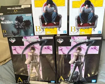 제일복권 데스노트 A상 B상 D상 피규어 세트