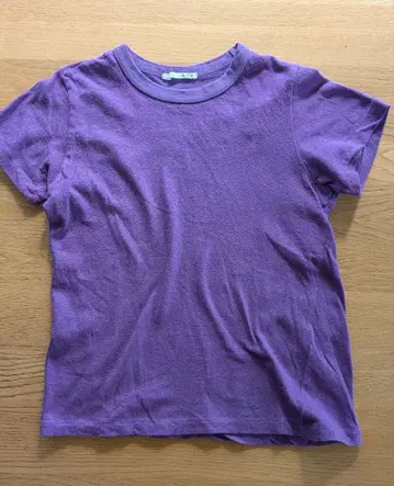 [ 새상품급 ] n100 에원헌드레드 반팔 T셔츠 퍼플