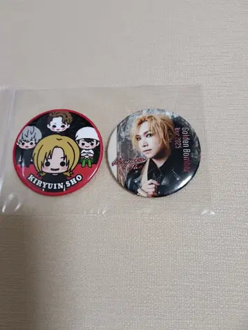 골든 폭격기 투어 파이널 2025 키류인 쇼 캔뱃지 미사용 새상품