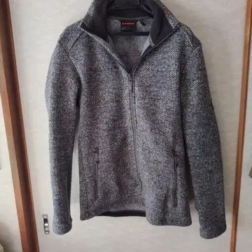 MAMMUT 그레이 플리스 자켓 일본 사이즈 M