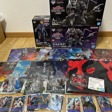 제일복권 괴수초대전 A상 가타노조아 B상 라스트원상 하위상 세트