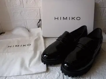 히미코 트랙 밑창 코인 로퍼 HIMIKO