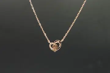 미사용 디즈니 KISS 콜라보 미녀와 야수 벨 목걸이 펜던트