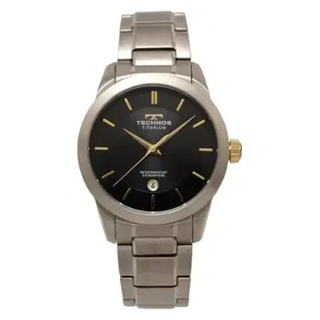 [테크노스]TECHNOS 손목시계 티타늄 데이트 T9B77IB