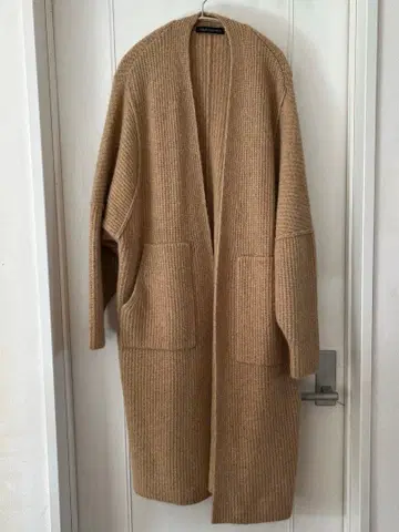 URBAN RESEARCH 모헤어 혼방 롱 니트 가디건