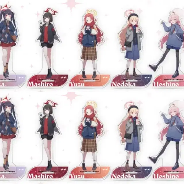 미개봉) 블루 아카이브 미니 페스티벌 아크릴 스탠드 일괄