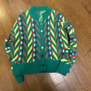 VINTAGE 컬러 가디건