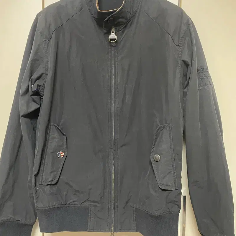 바버 스티브 맥퀸 논 왁스 Harrington 자켓 S