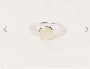 쥬에테 실버 반지 레몬 쿼츠 17호