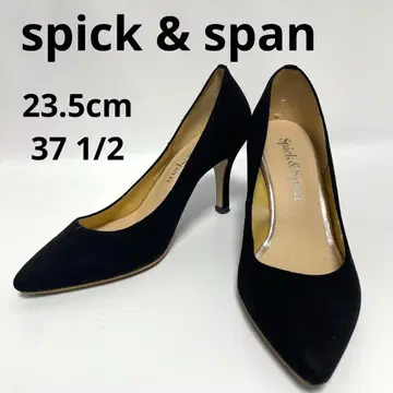 [새상품급] Spick and Span 펌프스 블랙 23.5cm