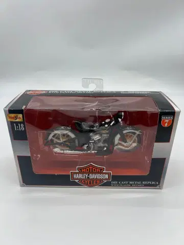 No514 바이크 미니카 1/18 박스 있음 할리데이비슨 너클 헤드