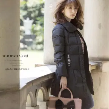 tocco 키라키라 비쥬 다운 코트 블랙 9AR