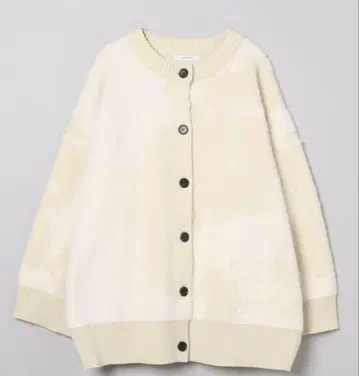 JEANASIS 화이트 가디건 프리 사이즈
