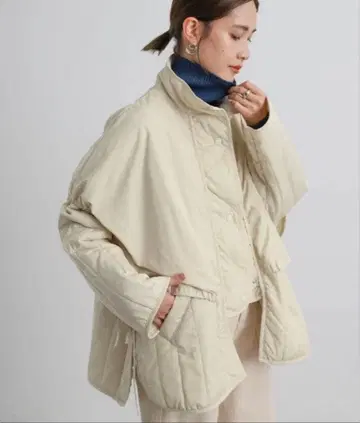 레이어드 퀼팅 자켓