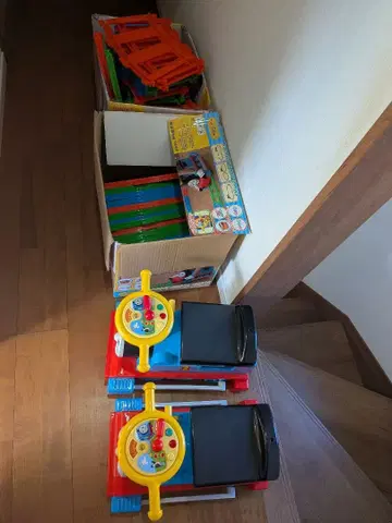 전동 승용차 기관차 토마스 2대 세트