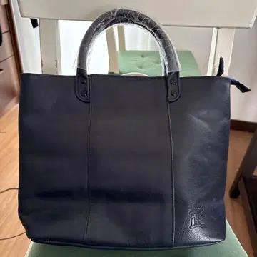 수염 백 수염 하베스트 라벨 가죽 토트백 천연 가죽 요시다