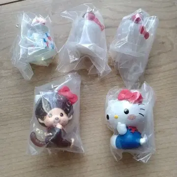 몬치치 x 헬로키티 메지루시 액세서리