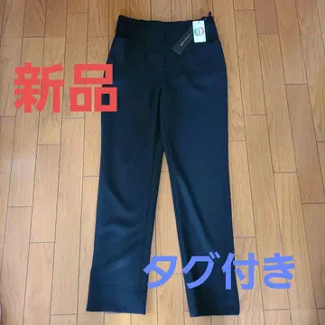 택 포함 새상품 FONTANA GRANDE 블랙 테이퍼드 팬츠 레레레님