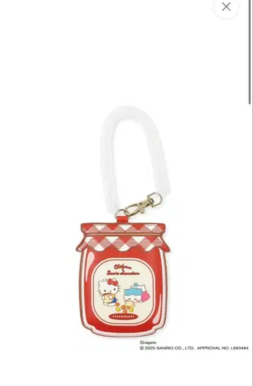 치이카와 산리오 캐릭터즈 슈퍼마켓 페이크 다이컷 패스 케이스