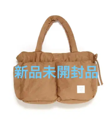 andmary 메리 퀼팅 스웨이드 백 카멜