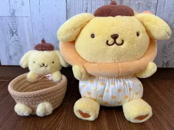 폼폼푸딩 봉제 인형&잡화 케이스 2세트
