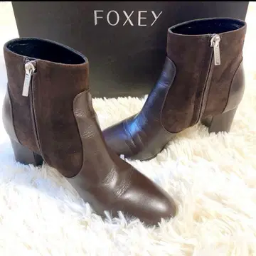 시착만 한 상품 FOXEY 쇼트 부츠 35
