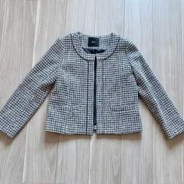 URBAN RESEARCH DOORS 노카라 트위드 자켓