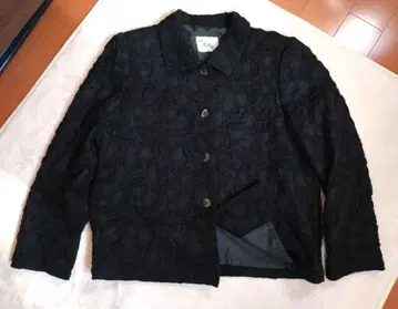 mykitty 도쿄 퀼팅 자켓 블랙 일본제 노카라 올 패턴 9호