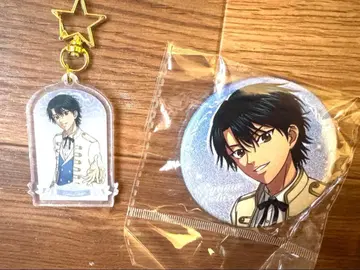 신 테니스의 왕자님 에치젠 료마 아크릴 키링 캔뱃지 세트