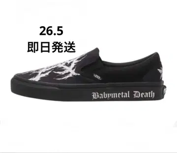 BABYMETAL x Vans 슬립온 26.5cm