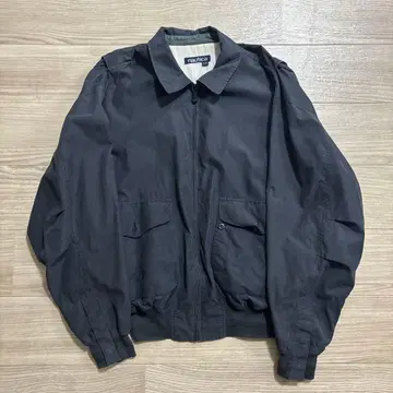 나일론 블랙 점퍼 nautica 노티카