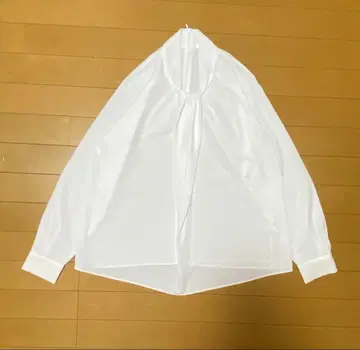 새상품 Kamakura Shirts 화이트 터틀넥 풀오버 셔츠