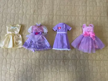 리카짱 옷 갈아입기 드레스 4점 세트