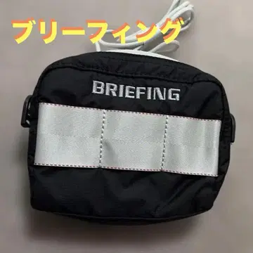 미사용 새상품 브리핑 3WAY 백 파우치 블랙