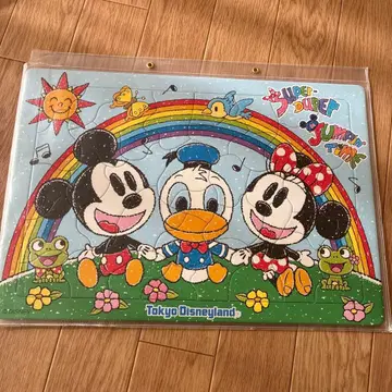 도쿄 디즈니랜드 슈퍼두퍼 점핑 타임 퍼즐 레어