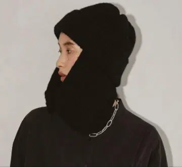 투데이풀 todayful 플라이트 캡 니트 모자 블랙