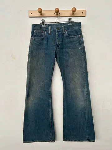 70s X-WEST CANTON 캐리턴 벨 보텀 데님 W31