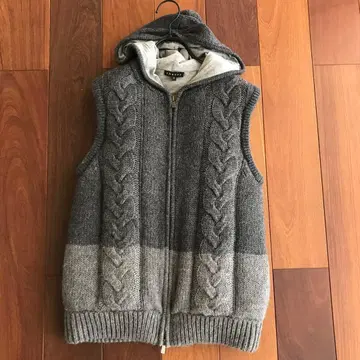 띠어리 니트 다운 베스트 S 사이즈